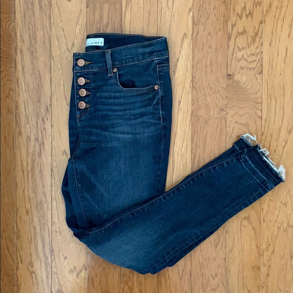 Petite LOFT Modern Skinny Jeans